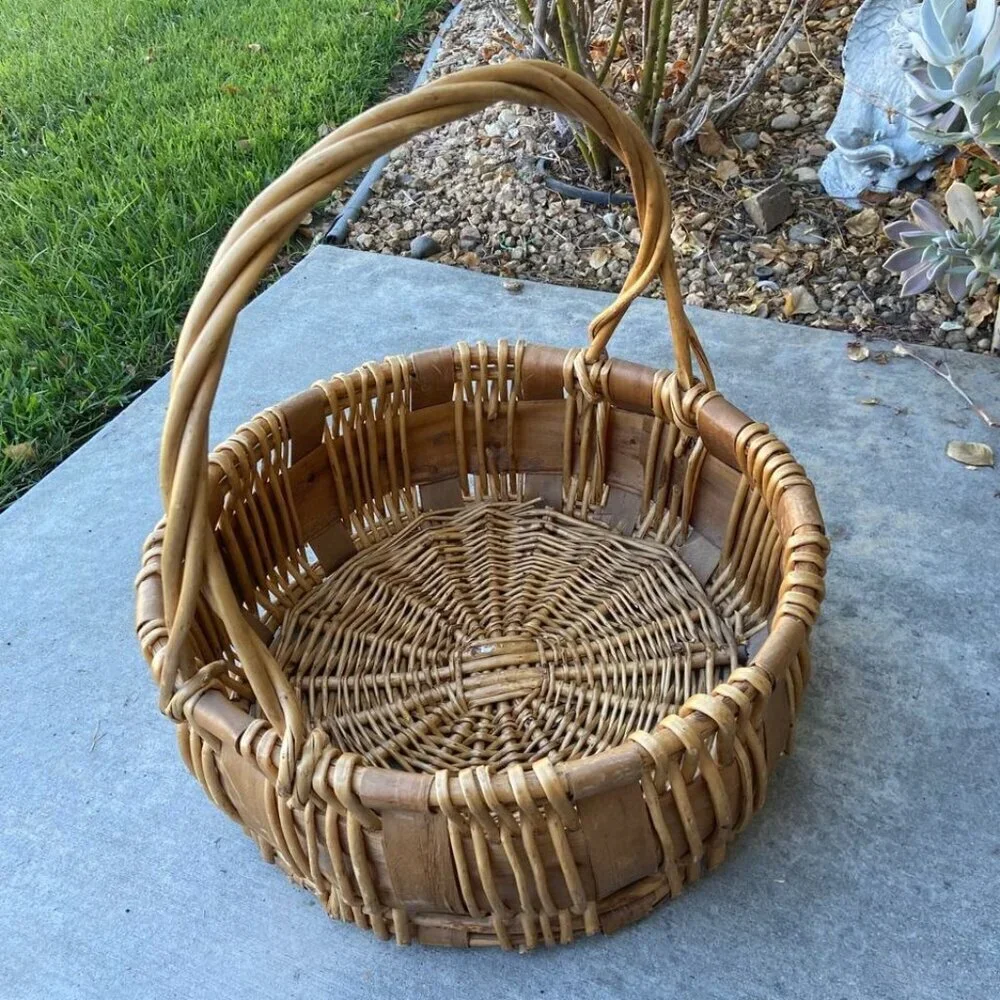 Extra Large Rattan Basket